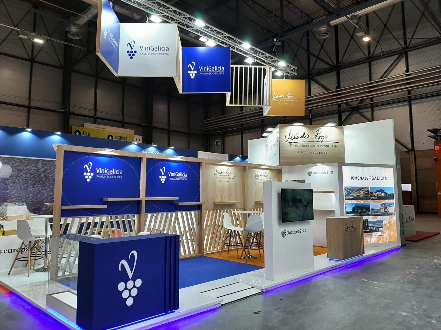 INTEGRA ML SOLUTIONS diseño de espacios efímeros y stands en Madrid